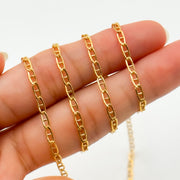 14K Gold Filled Smooth Marina Link Chains